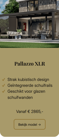 Overkapping pallazzo XLR