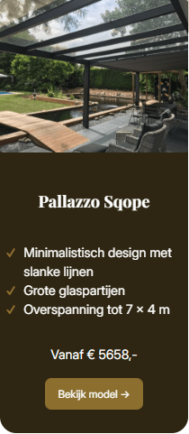 Overkapping Pallazzo Sqope